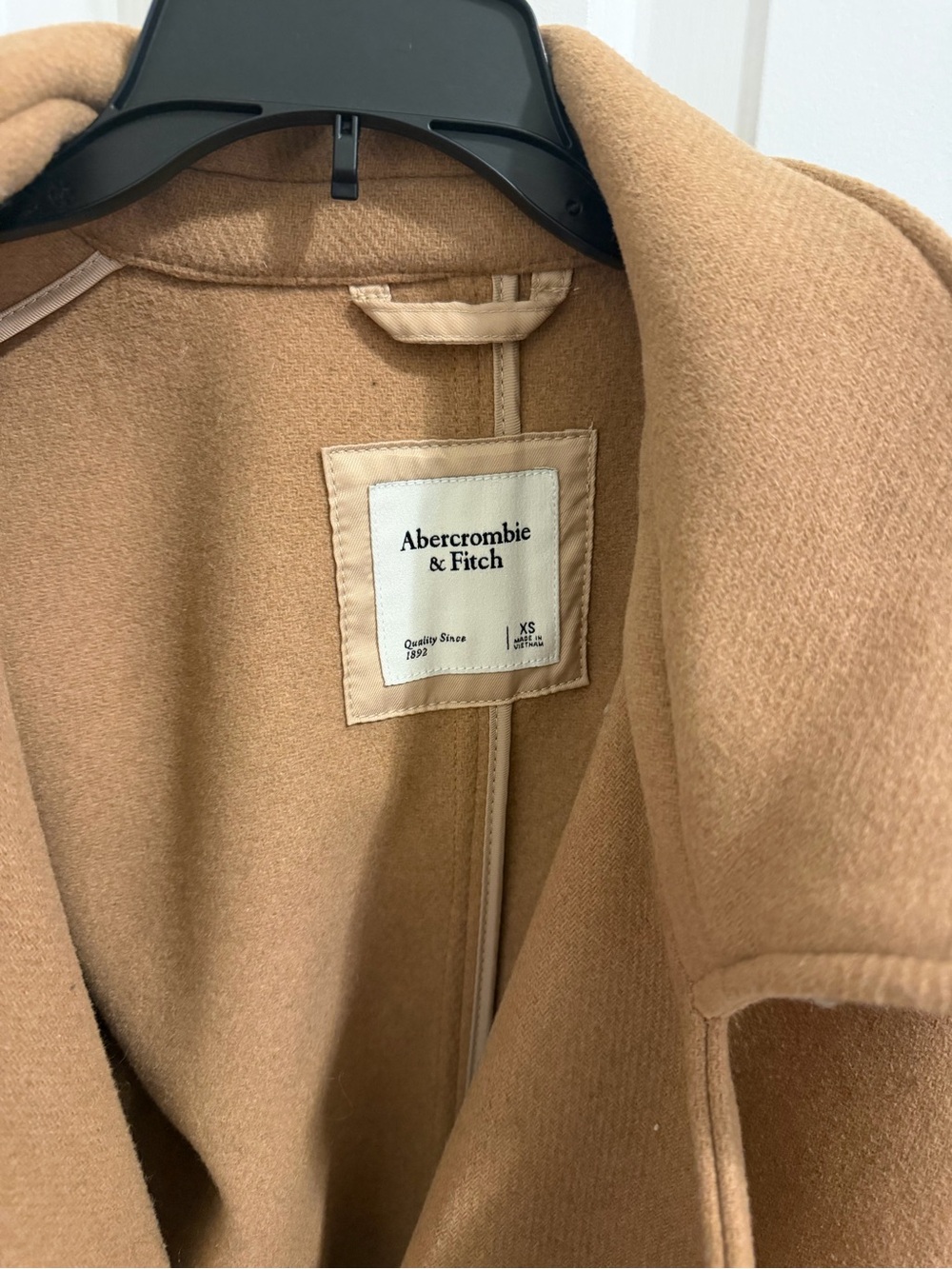 Abercrombie Wool Blend Trench Coat - Picture 2 of 4